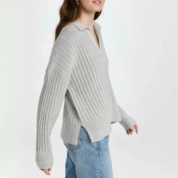 Pistola Zoe Relaxed Polo Sweater - Picture 3 of 10